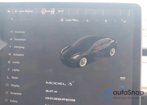 2023 Tesla Model 3 Rear-Wheel Drive from USA, damaged, VIN 5YJ3E1EA1PF657066